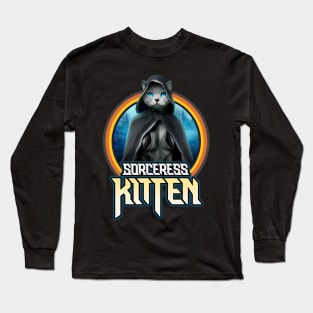 Sorceress kitten Long Sleeve T-Shirt